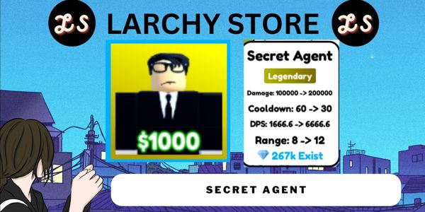 Secret Agent (Legendary) | Toilet Tower Defense