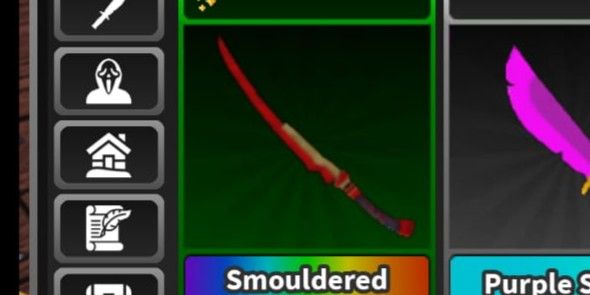 Smouldered Katana Survive The Killer STK