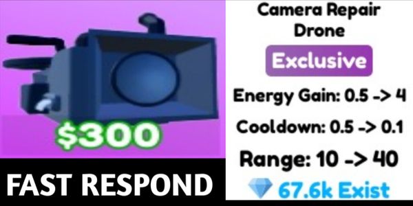 Camera Repair Drone | Toilet Tower Defense