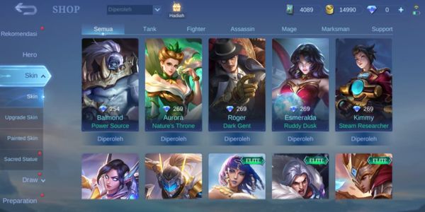 SMURF LEGEND MOBILE ACCOUNT