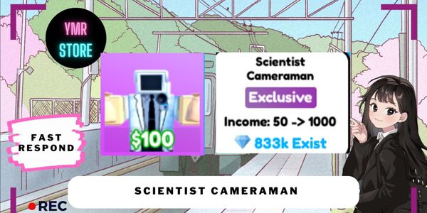 Scientist Cameraman | Toilet Tower Defense