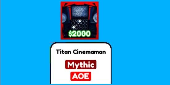 Titan Cinemaman Toilet Tower Defense