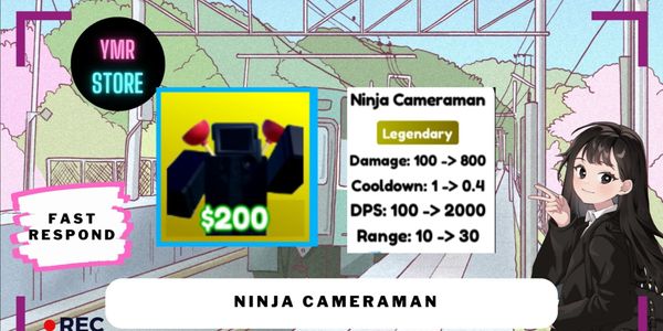 Ninja Cameraman | Toilet Tower Defense