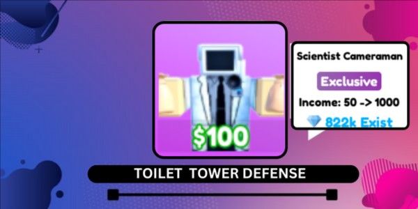[Exclusive] Scientist Cameraman - Toilet Tower Defense