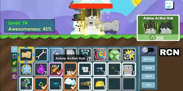 ANIME ACTION HAIR + ANCES ACCOUNT