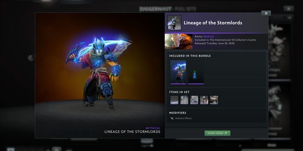 Lineage of the Stormlors (Bundle Juggernaut Collector's Cache TI 10)