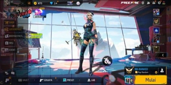 #E3 Akun Lama 5 Year Old Free Fire Level 9