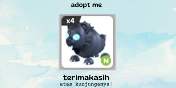 Neon scarebear | adopt me