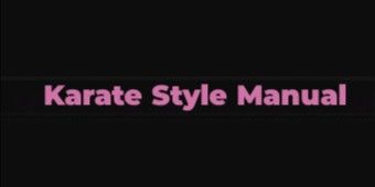 Karate Style Manual | Type Soul - RBL