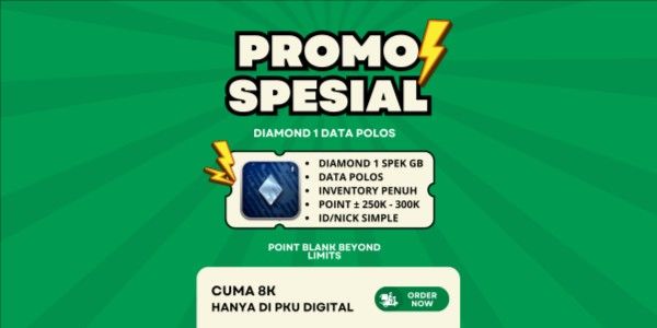 Diamond 1 Data Polos Murah