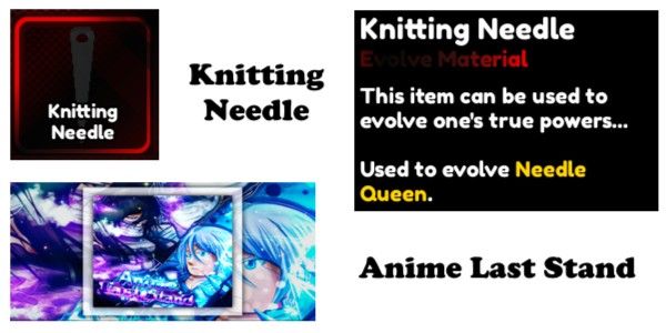 Knitting Needles | Anime Last Stand