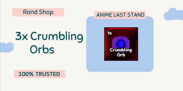 3x Crumbling Orbs (Aizen Final Evo Item)