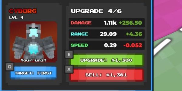 CYBORG -Pixel Tower Defense (MYTHIC)