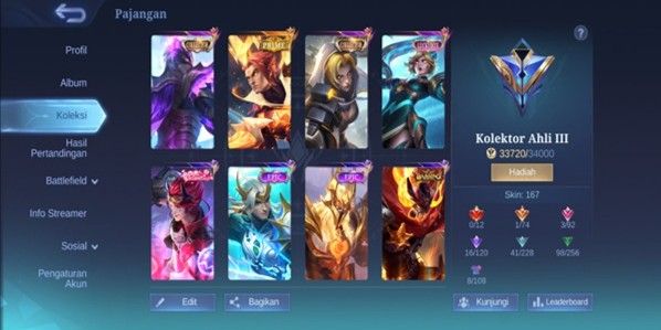 GUSION CC l YZ PRIME l Eudora LB l Claude Valntine & Epic Shop Etc.