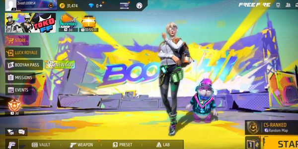 Akun Baru level 8 Garena Free Fire  - Login Facebook