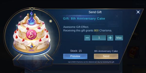 8th Anniversary Cake