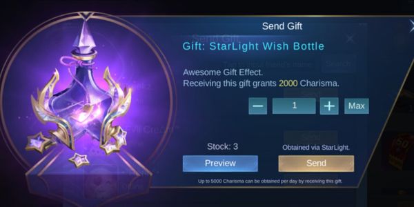Starlight Wish Bottle