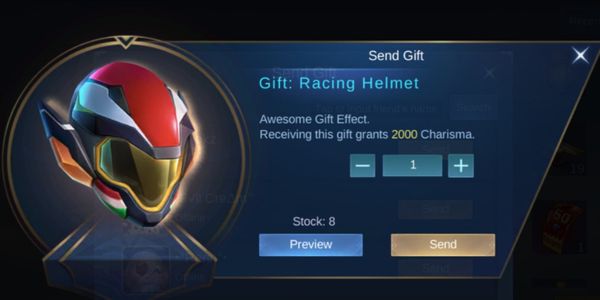 Racing Helmet