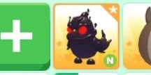 Neon Evil Chick - Adopt Me!