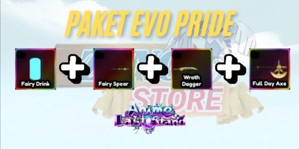 Evo Pride Package | Anime Last Stand