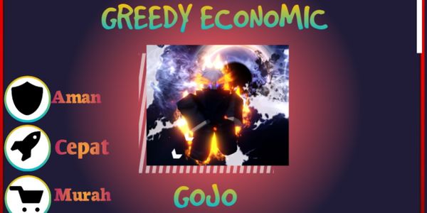 Greedy Economic / Hexed Economic Gojo Satoru / The Strongest Legendary Ability Legendary Hexed Trait A Universal Time (AUT)