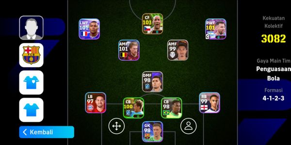 Akun Efootball Epic Jan Koller Sundulan 99!!!