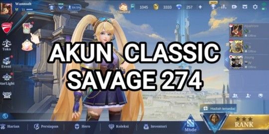 Rank Warrior III and Classic Savage 274 accounts