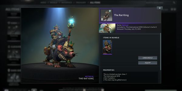 The Rat King (Cache TI8 Chen)