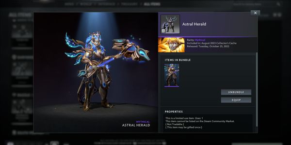 Astral Herald (Dawnbreaker Set) Collector Cache 2023