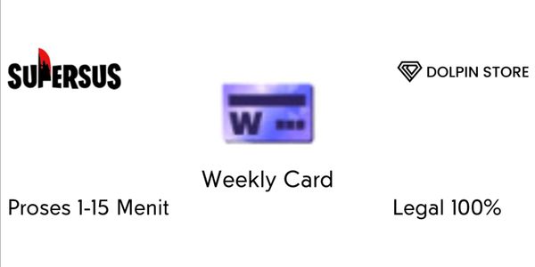 Buy Top Up Weekly Card Super Sus 3033847 | itemku