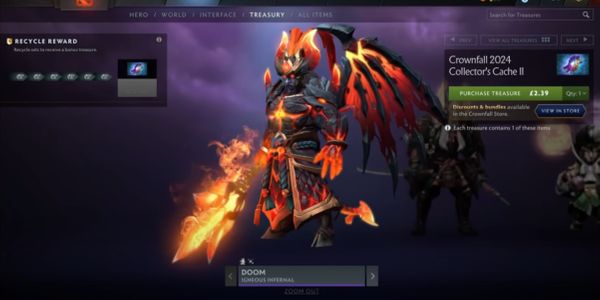 Collector Cache Crownfall 2 - Igneous Infernal (Doom)