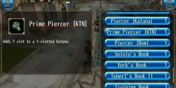 Prime 1-2 Katana (Puncher 1-2 KTN)