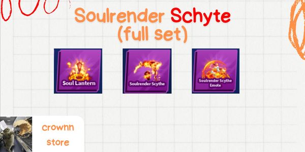Buy Limited Swords Soulrender Schyte (full set) Blade Ball 3034091 | itemku