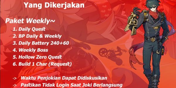 Weekly Account Maintenance