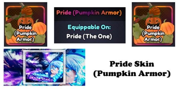 Pride Skin (Pumpkin Armor) | Anime Last Stand