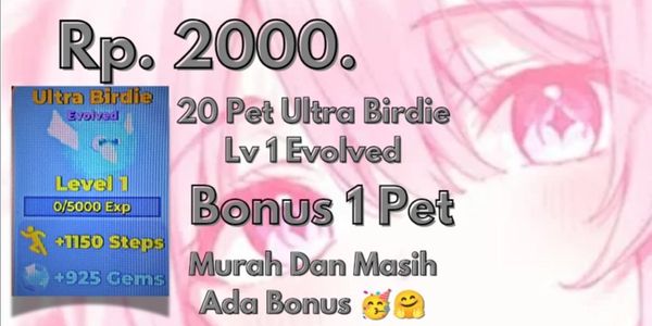 20 PET ULTRA BIRDIE EVOLVED LV 1 - Legends Of Speed
