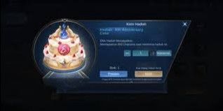 Gift: 8th anniversary cake
