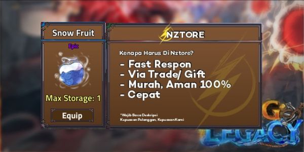 SNOW FRUIT - KING LEGACY