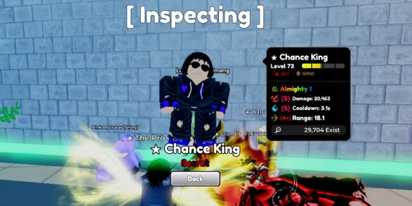 Chance King(Hakari) ALMIGHTY - Anime Defenders