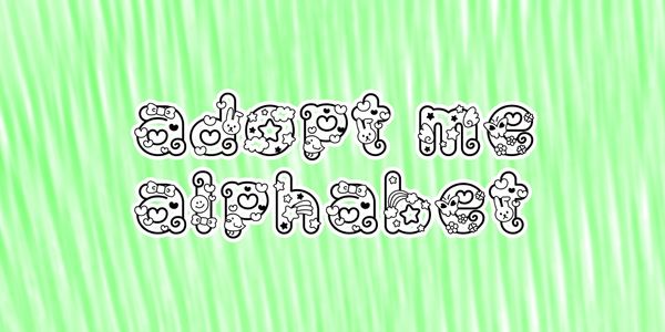 Adopt me - Letter A READ DESCRIPTION!