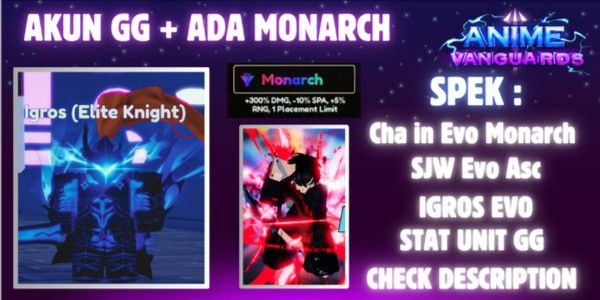 AKUN IGROS / IGRIS EVO & MONARCH UNIT (DATA POLOS)