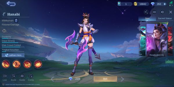 Resplendent Iris (Skin Hanabi)