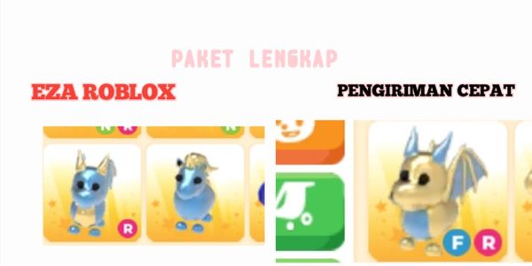 COMPLETE PACKAGE SPECIFICALLY FOR BUYERS (ADOPT ME) EZA ROBLOX