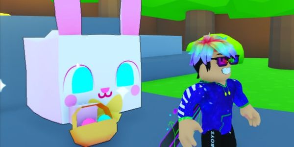 HUGE EASTER BUNNY TRANSFERED