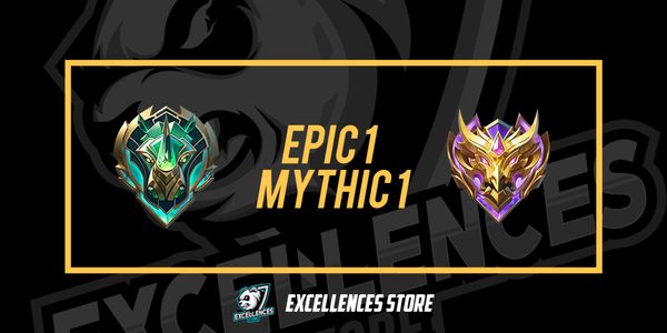 Paket Rank Epic 1-Mythic 1