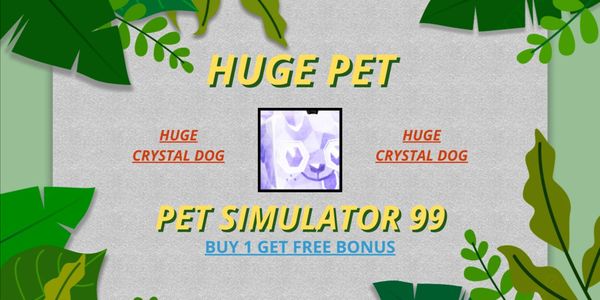 Huge Crystal Dog