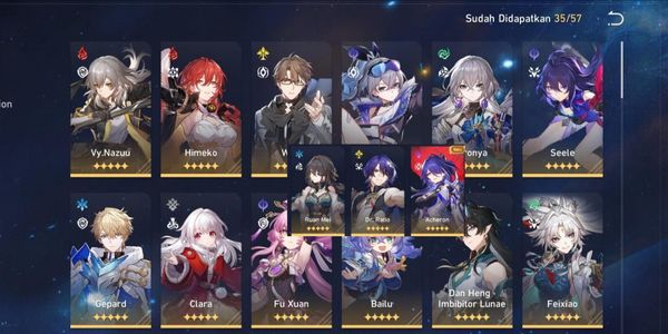 Akun HSR Midgame Sultan+Murmer
