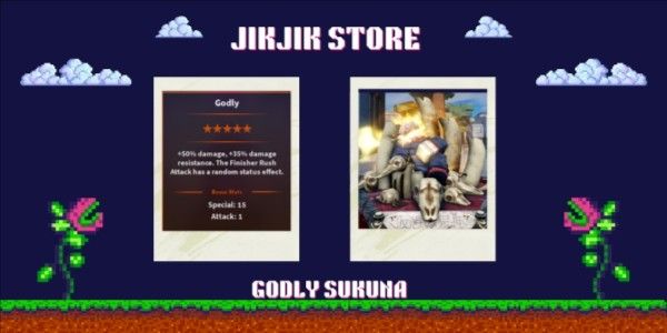 Godly King of Curses (Sukuna) - A Universal Time RBL (AUT) + Bonus Mythic Skin