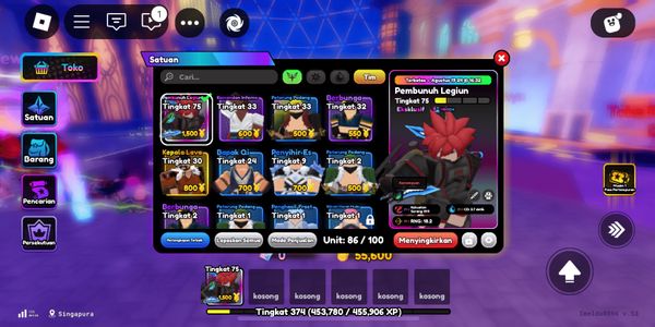 AKUN ANIME DEFENDERS LEVEL 300+