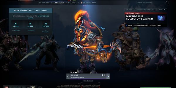 Collector's Cache Diretide Vol. 2 - Withering Pain Clinkz